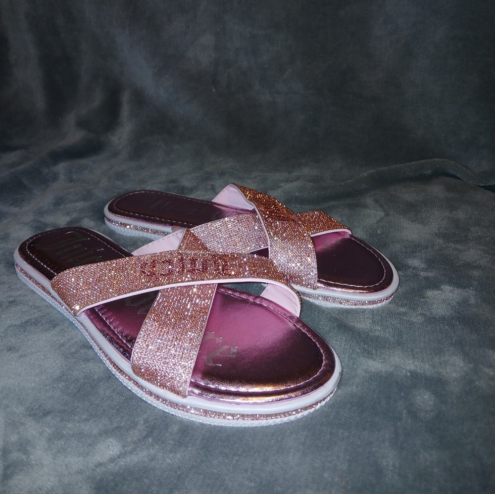 Juicy Couture Women's Fashion Slide Slippers 10
